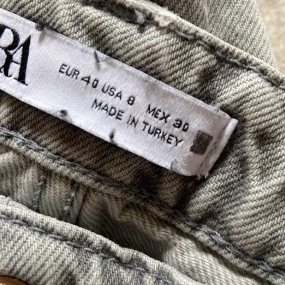 ⚜️Women's Light Gray Jeans - Picture 3 of 8